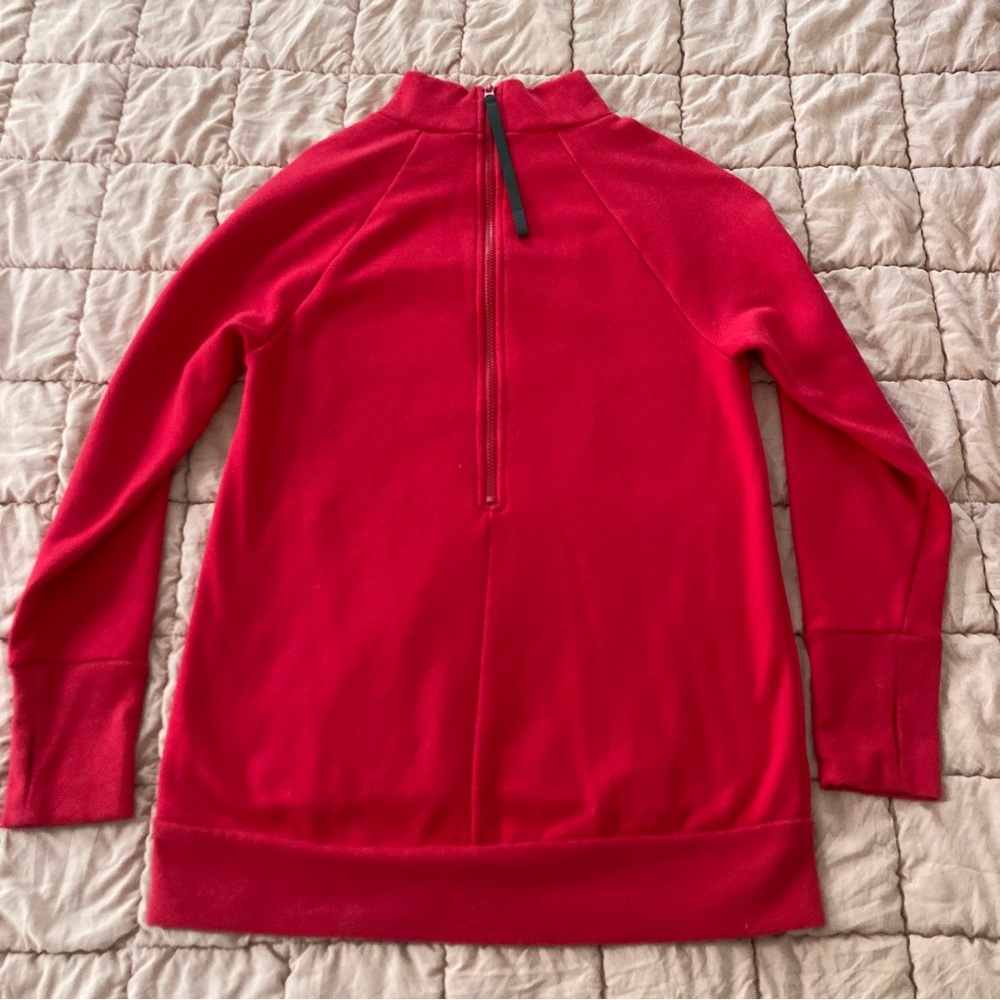Fabletics Zaylee Funnel Neck Tunic II Persimmon sz S - Picture 3 of 6
